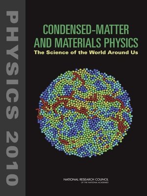 cover image of Condensed-Matter and Materials Physics